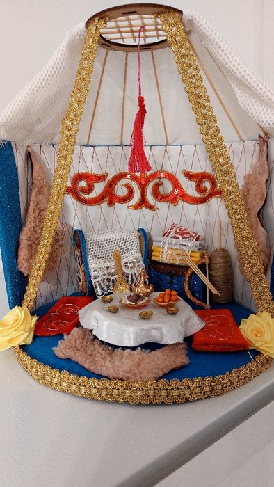 Поделка юрта на наурыз