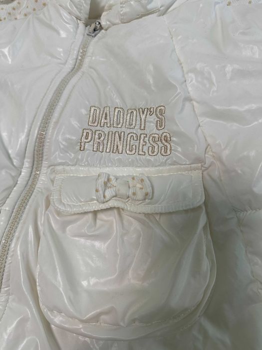 Страхотен зимен бебешки ескимос -космонавт за момиченце