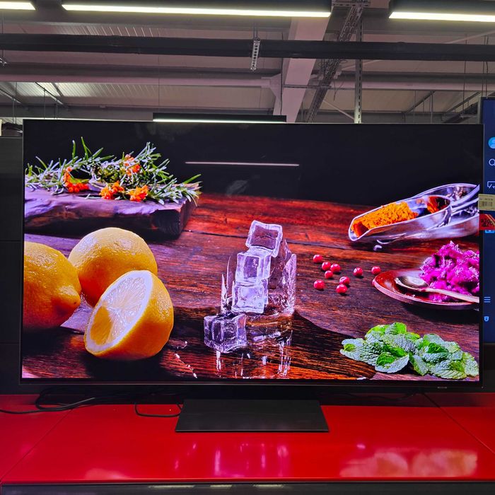 Smart TV SAMSUNG OLED 55S92C 138cm 4K 144Hz QD-OLED Neural Quantum 4K Dolby Atmos LaserSlim Tizen WiFi Clasa G Garantie Reselecto