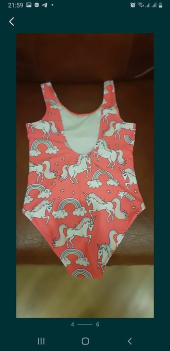 Продам купальник на девочку 7-9 лет.