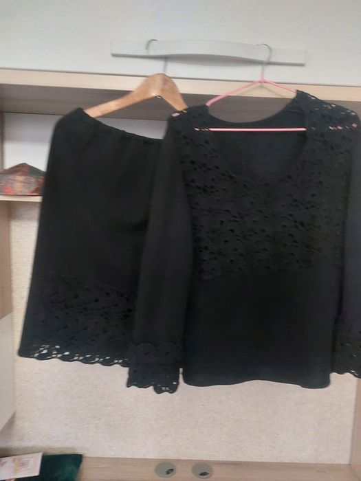 Платье синего цвета