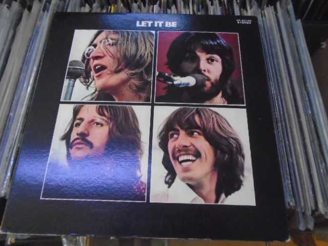 Винил  пластинка  Beatles  "let  it  be" (Japan)