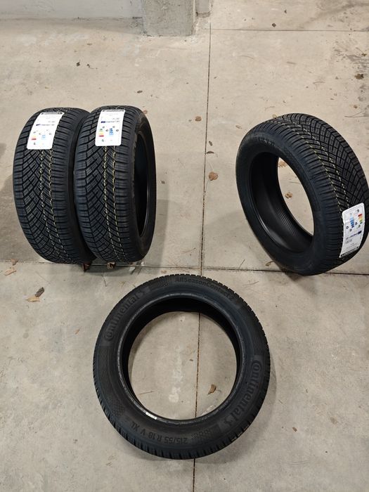 Продавам  всесезонни гуми CONTINENTAL ALLSEASON CONTACT 2  215/55 R18