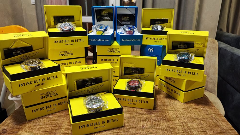 Invicta/Инвикта/Aviator, Coalition Forces, Bolt,TechnoMarine,Pro Diver