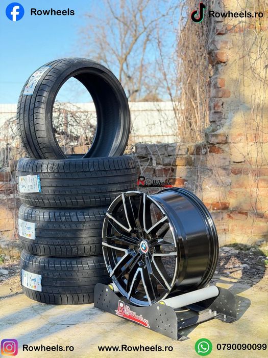Jante BMW19 R19 BMW F01 F02 F10 F12 F13 E60 E90 F30 F31 E90 E91 Seria 5 seria7 Roti bmw E/F Model M Roti cu anvelope vara sau iarna 245/275
