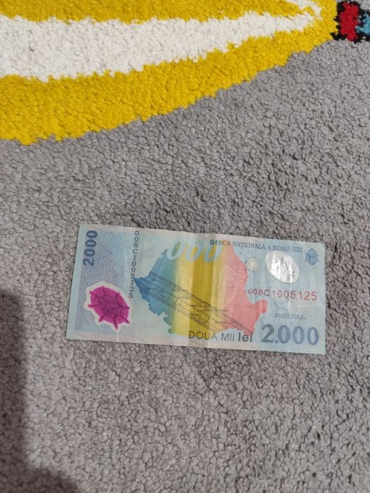 Bancnota   eclipsa solară an 1999 serie 008C 002D 003C