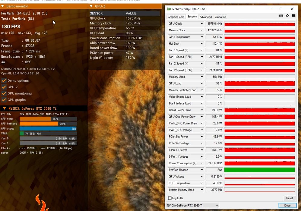 Asus TUF RTX 3060 Ti  OC 8GB GDDR6