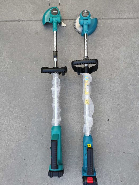 Акумулаторен тример Stahlmayer Германия 24V/6Ah-36V/8Ah две батерии +