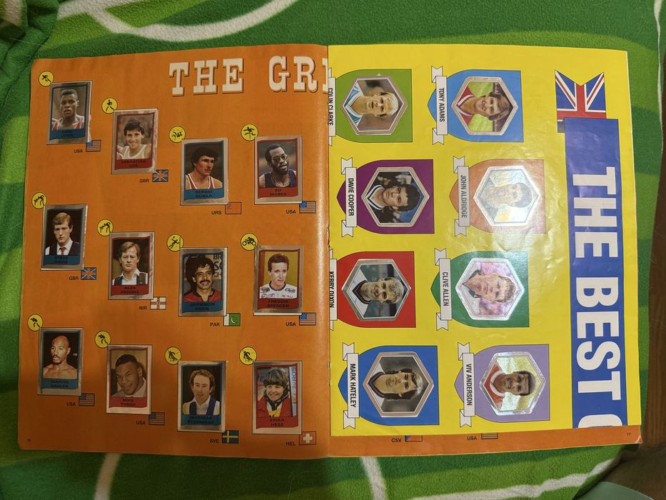 Album Panini Supersport 1987 complet 100%