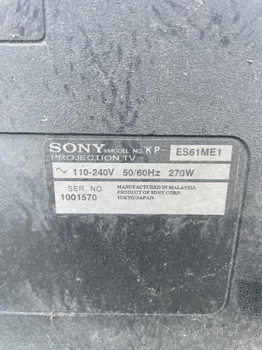 Продается плазменный телевизор SONY