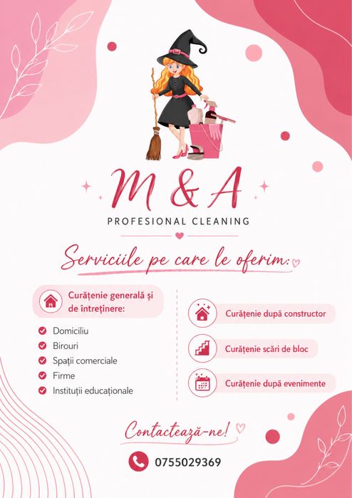 Servicii profesionale de curatenie