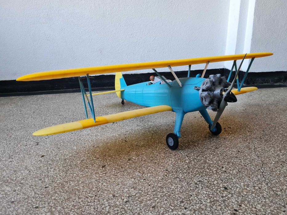 Avion macheta Stearman PT-17 Kaydet /3D print pentru RC