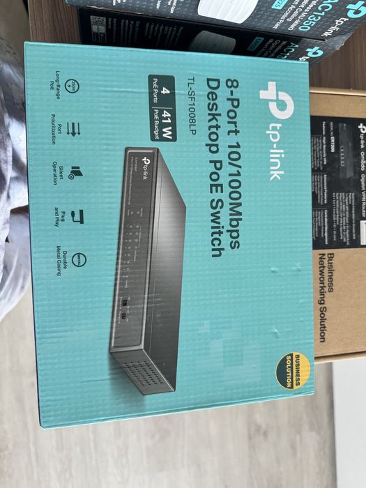 Маршрутизатор и коммутаторы TP Link