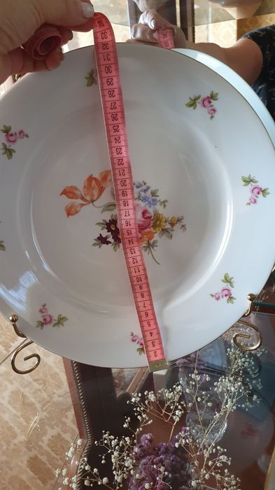 Предметы сервиза Мейсенский букет