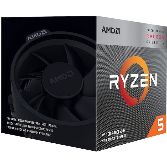 Procesor AMD Ryzen™ 5 3400G, 3.7 GHz fara cooler