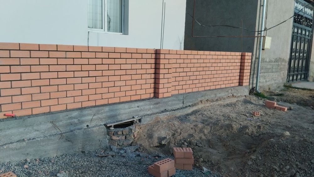 Кладка балкон, Balkonga g'isht teramiz