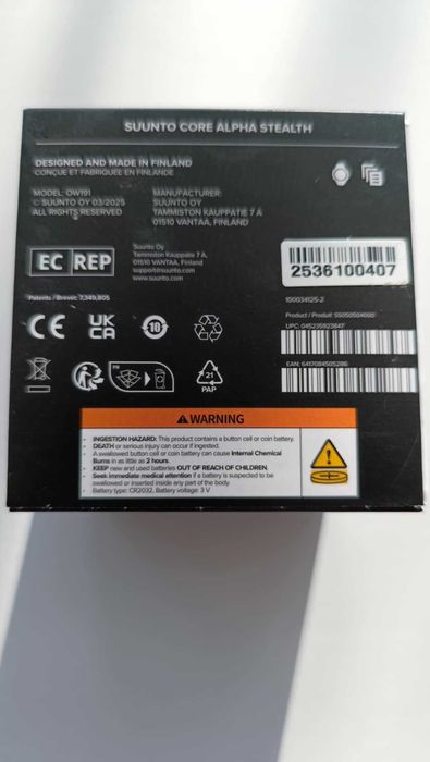 Ceas Suunto Core Alpha Stealth