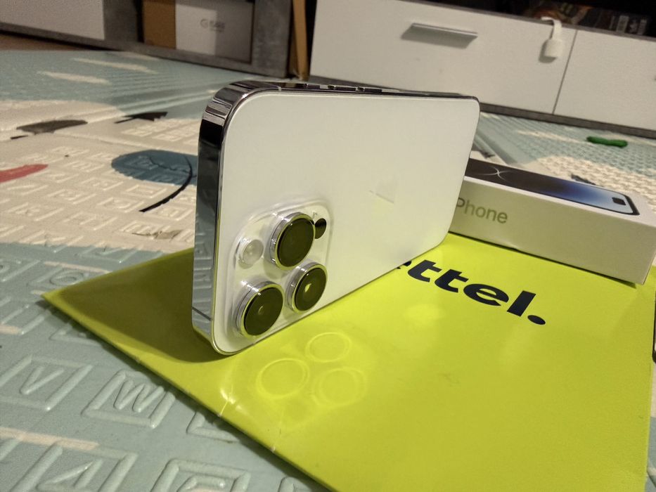 iPhone 14 PRO 512GB SILVER- гаранция до Юли 2026г.