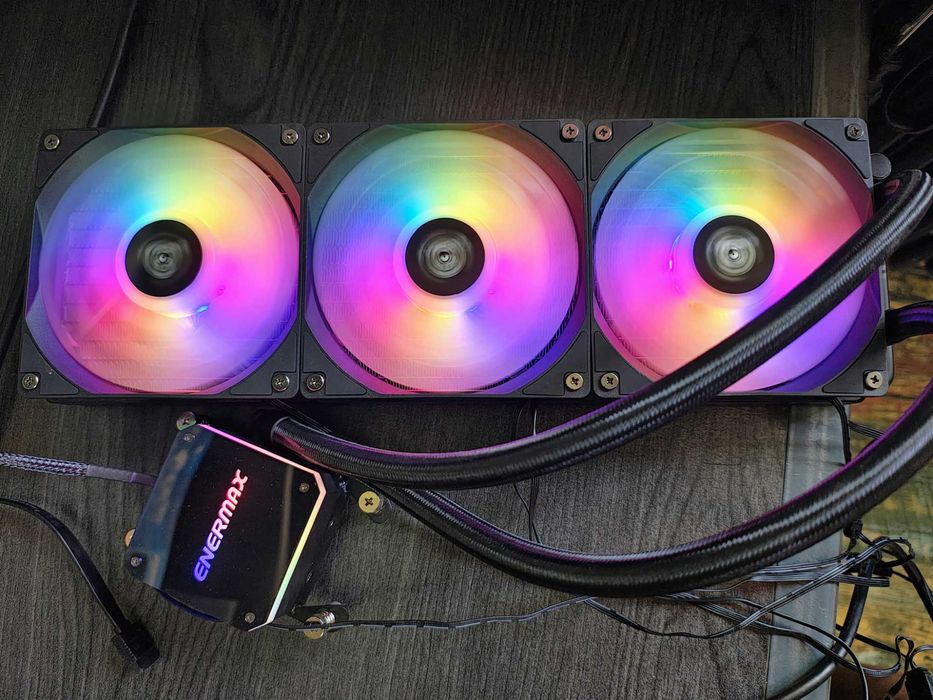 Cooler CPU Enermax Liqmax III RGB 360 socket AMD AM5, AM4.