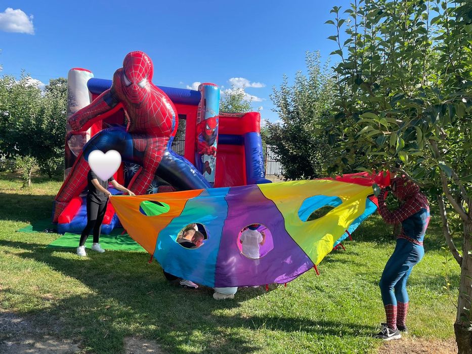DE VÂNZARE – Tobogane Gonflabile Profesionale SPIDERMAN & FROZEN