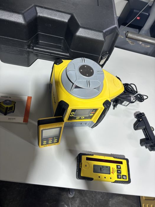 Geomax zone 60 h nivela laser cu pante canalizare etc topcon leica hilti