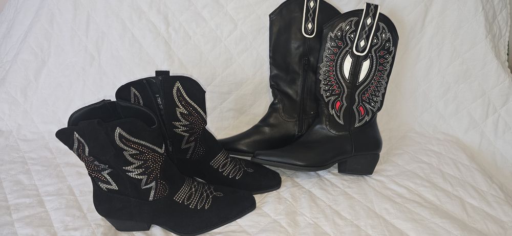 НОВИ , Дамски ботуши , Бродерия