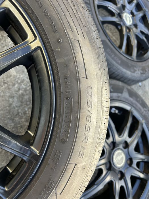 5х112 15 за mercedes B klas A klas със летни гуми