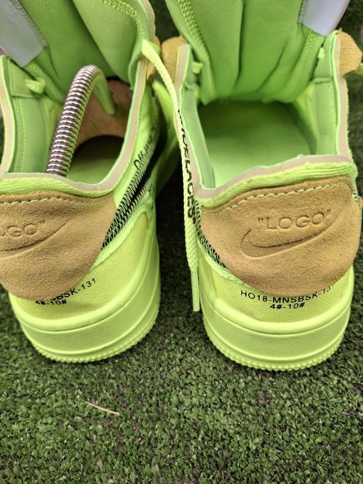 Nike air force 1 Low  off white Volt