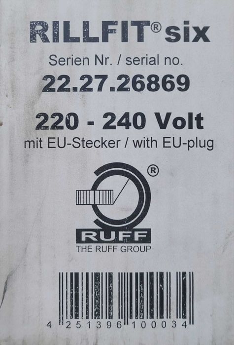 Aparat de regrovat anvelope 230V RILLFIT SIX