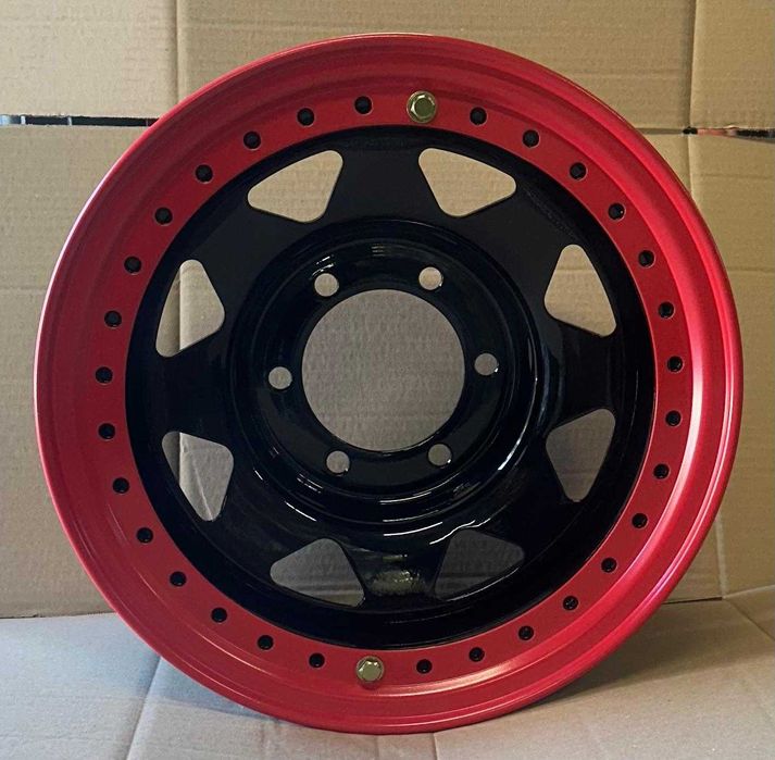 Jante offroad 15x7J 6x139,7 ET-25 CB110 cu BEADLOCK Toyota Nissan
