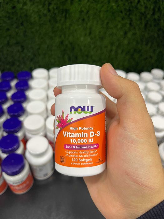 Now Vitamin D3 10 000 IU 120 Softgels