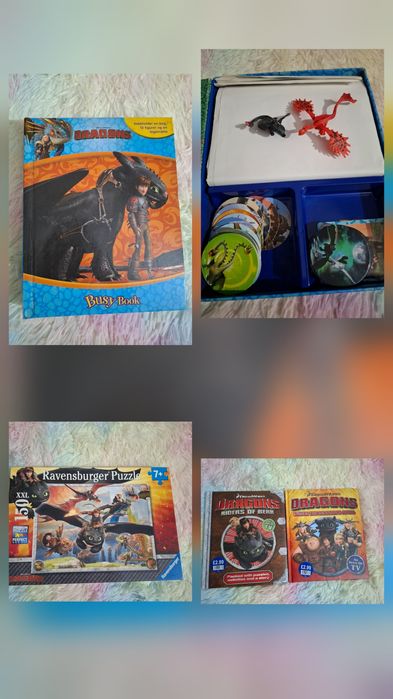 Colecție Dreamworks Dragons How to train your dragon