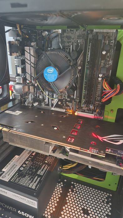 Геймърски компютър за лек гейминг-i5 6500, GTX 1070ti, 120 SSD, 1TB HD