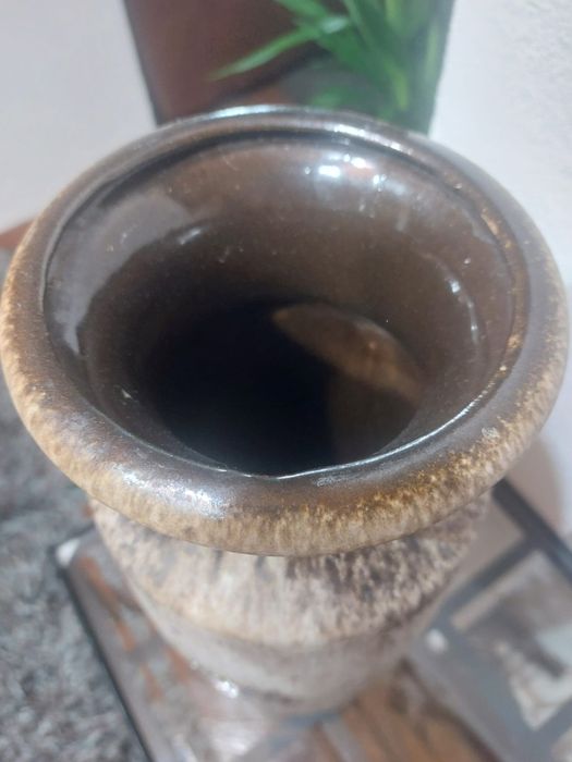 Vază Mid-Century Fat lava Germania