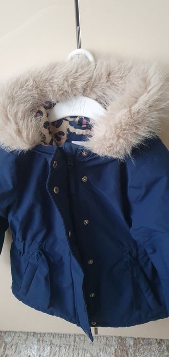 Geacă fetițe cu blăniță