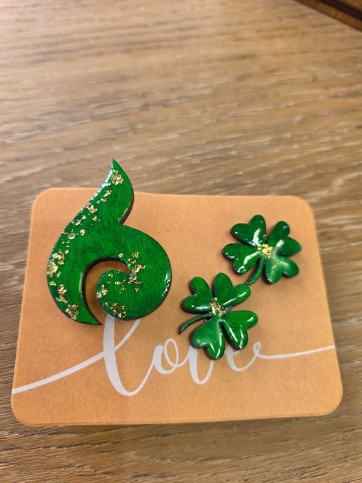 Этно брошь,ручной работы