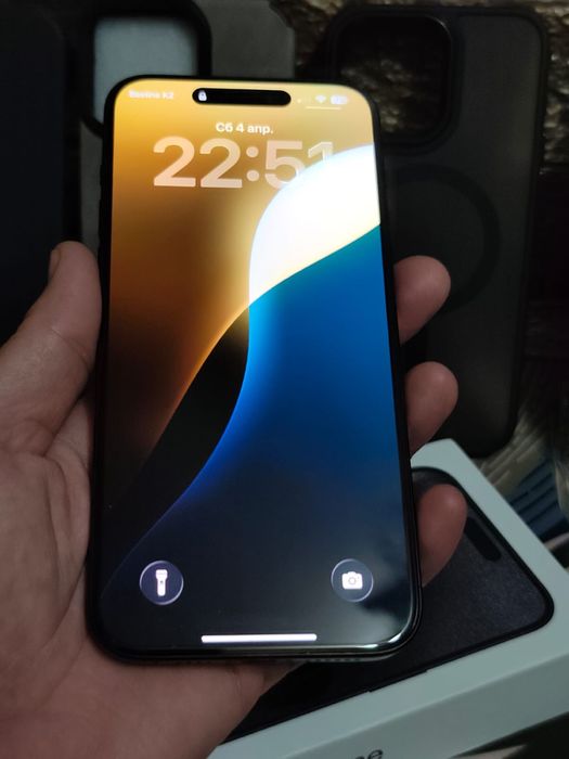 IPhone 14 Pro Max. 256GB. АКБ-91-90%. Черный.