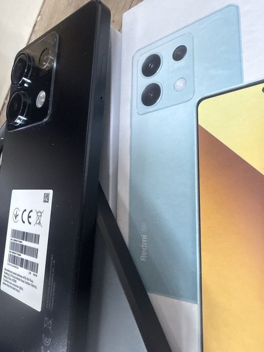 Redmi note 13 5g black 8/256gb Гаранция!Перфектен!