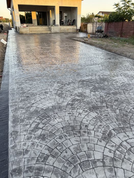 Beton Amprentat - Execuție Profesională