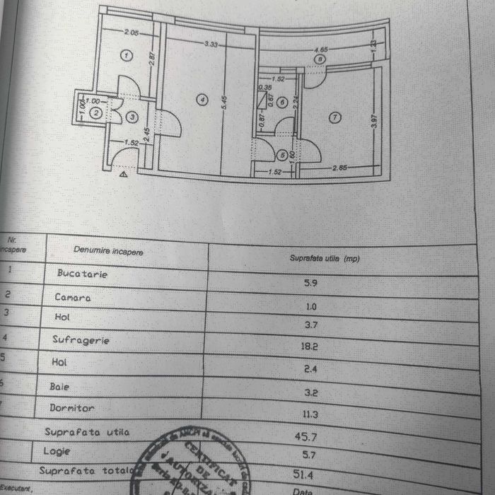 Apartament de vânzare 2 camere