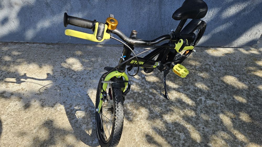 Bicicleta BTWIN 16 inch pentru copii de 4-6 ani