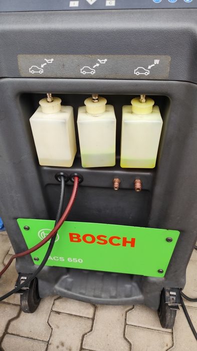 Statie aparat  Bosch incarcare freon auto  complet automata r134a aer conditionat
