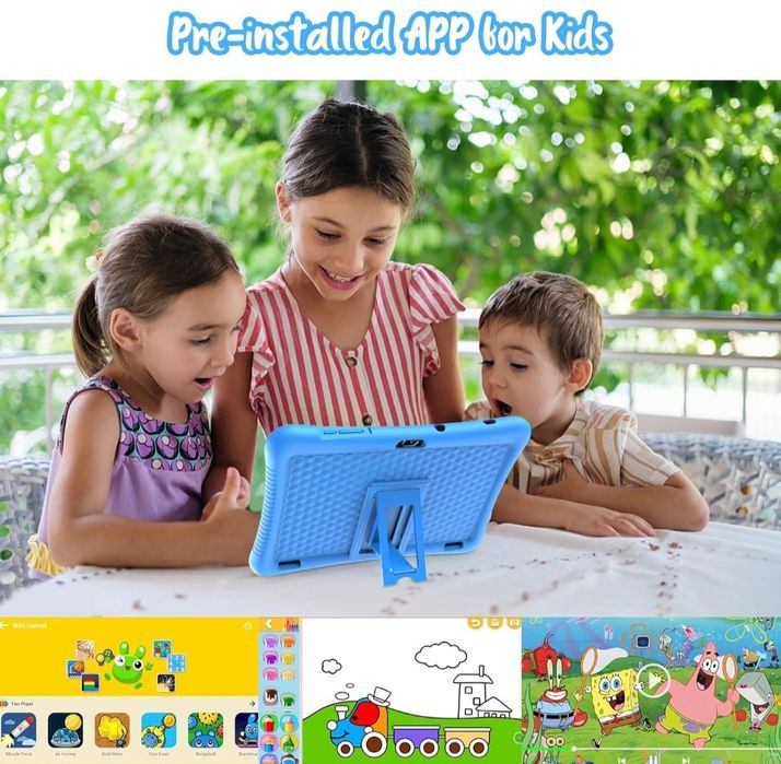 НОВ! MOOKIA 10- инчов детски таблет ( Розов)