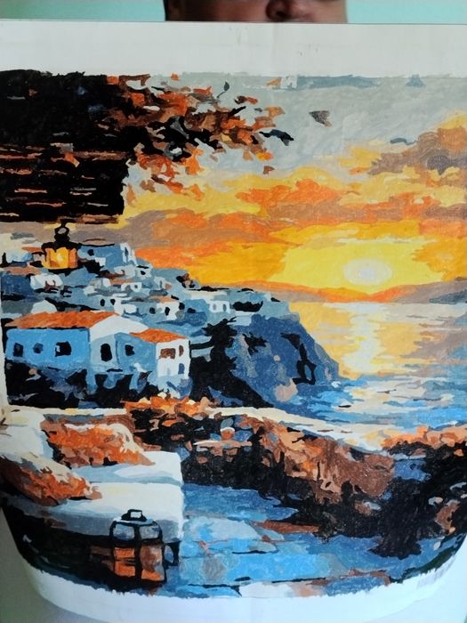 Vând tablouri pictura pe numere 40/50 cm