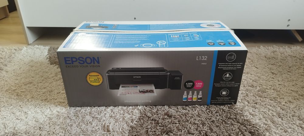 Принтер Epson L 132 новый запечатанный