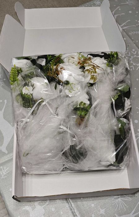 Сватбена декорация за кола