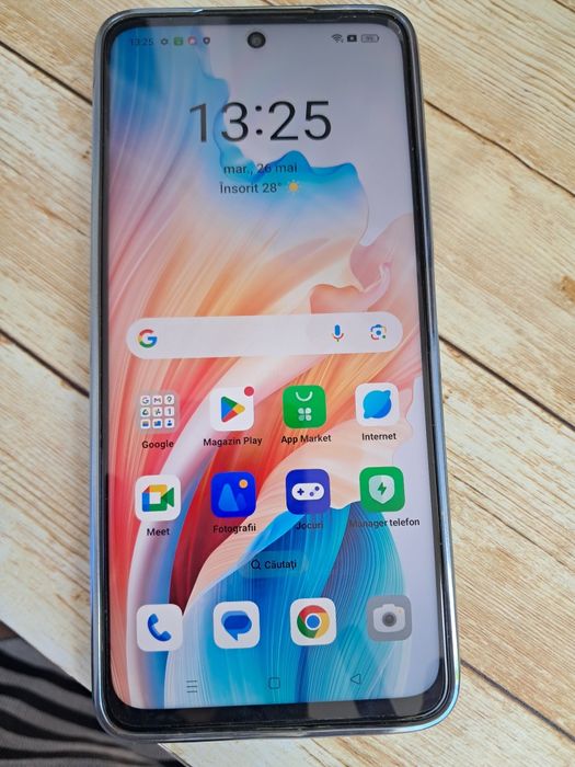 Vand de urgenta !! Oppo A79 5G  Mystery blue cu cutie si accesorii