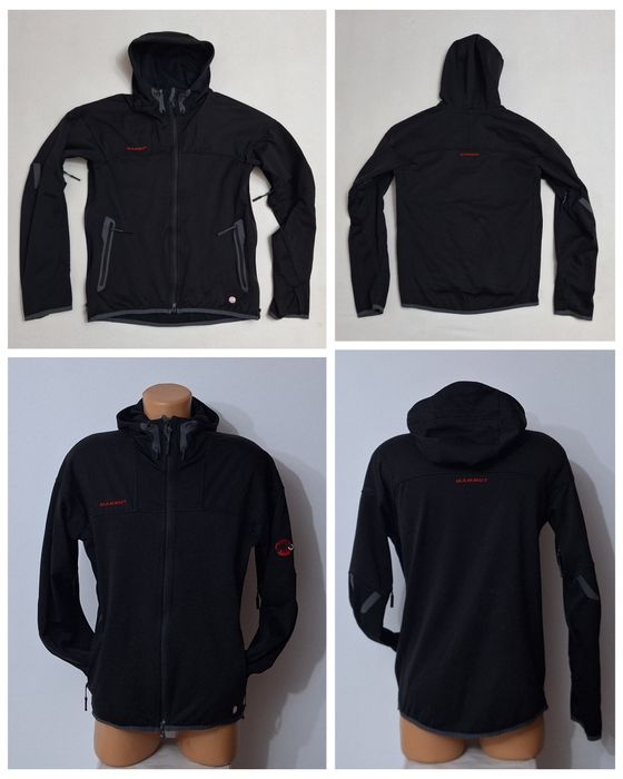 Geaca tehnică MAMMUT Softech, jacheta Windstopper Softshell mărimea M/L unisex
