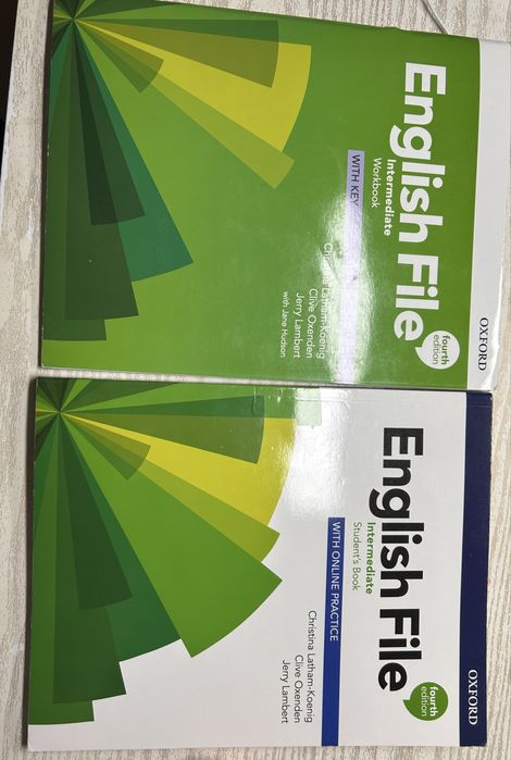 English File учебник и тетрадь