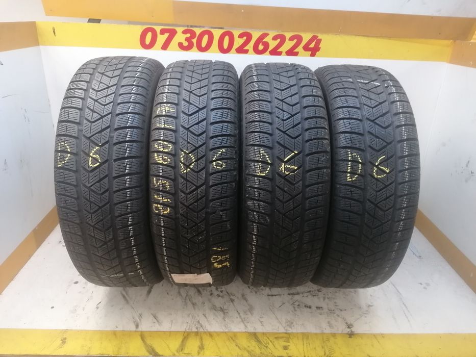 215/60/17  4 *PIRELLI iarna 100v dot 2522. 5,,97mm